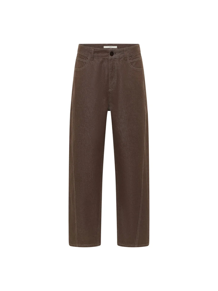 Lanius - Barrel jeans - Chocolate