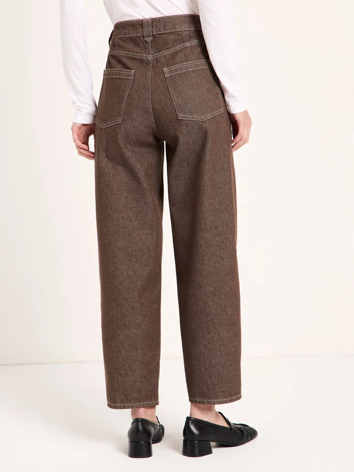 Lanius - Barrel jeans - Chocolate