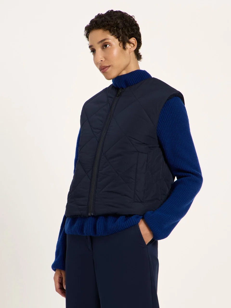 Lanius - Wende vest reversible - Midnight