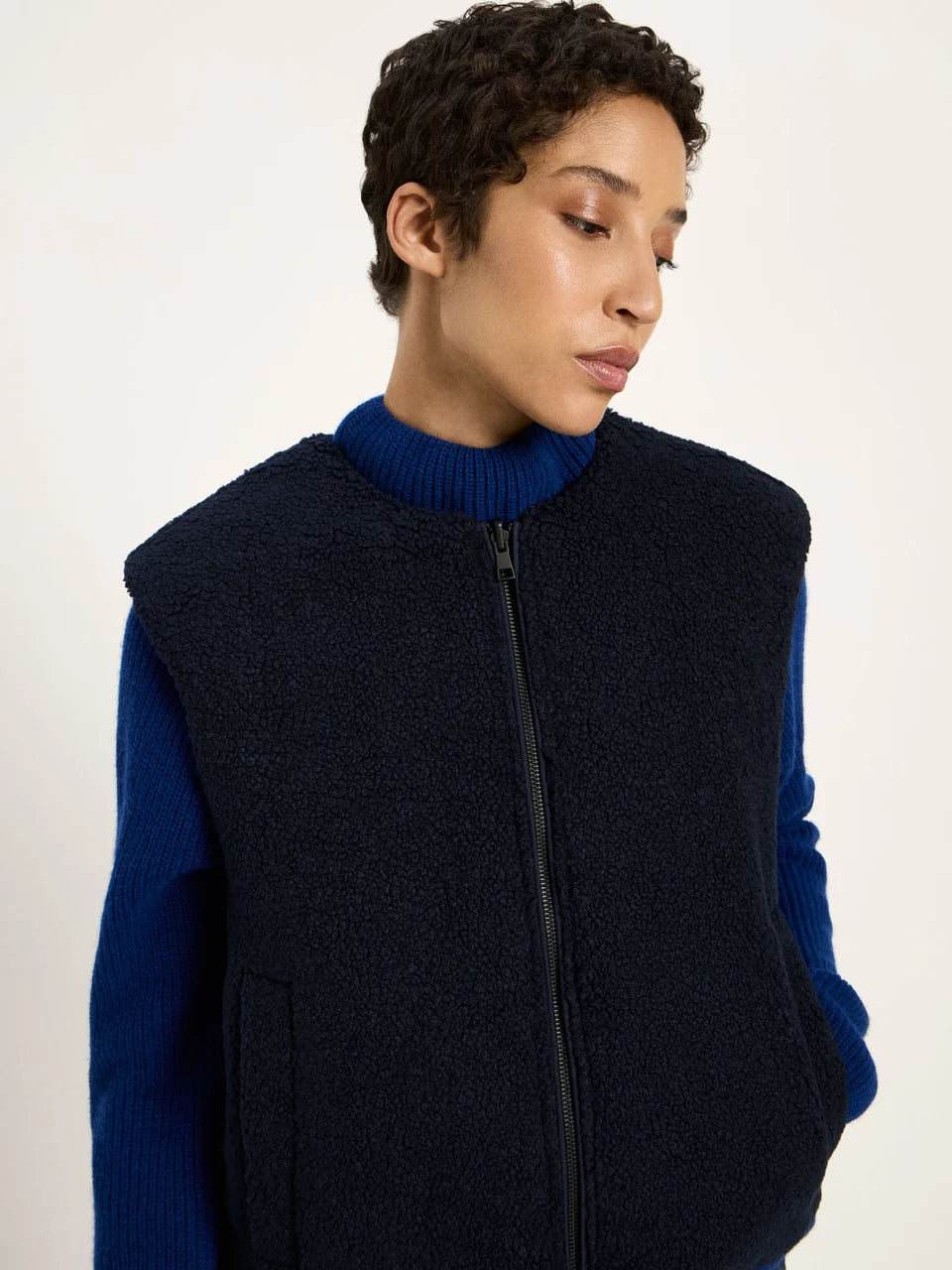 Lanius - Wende vest reversible - Midnight