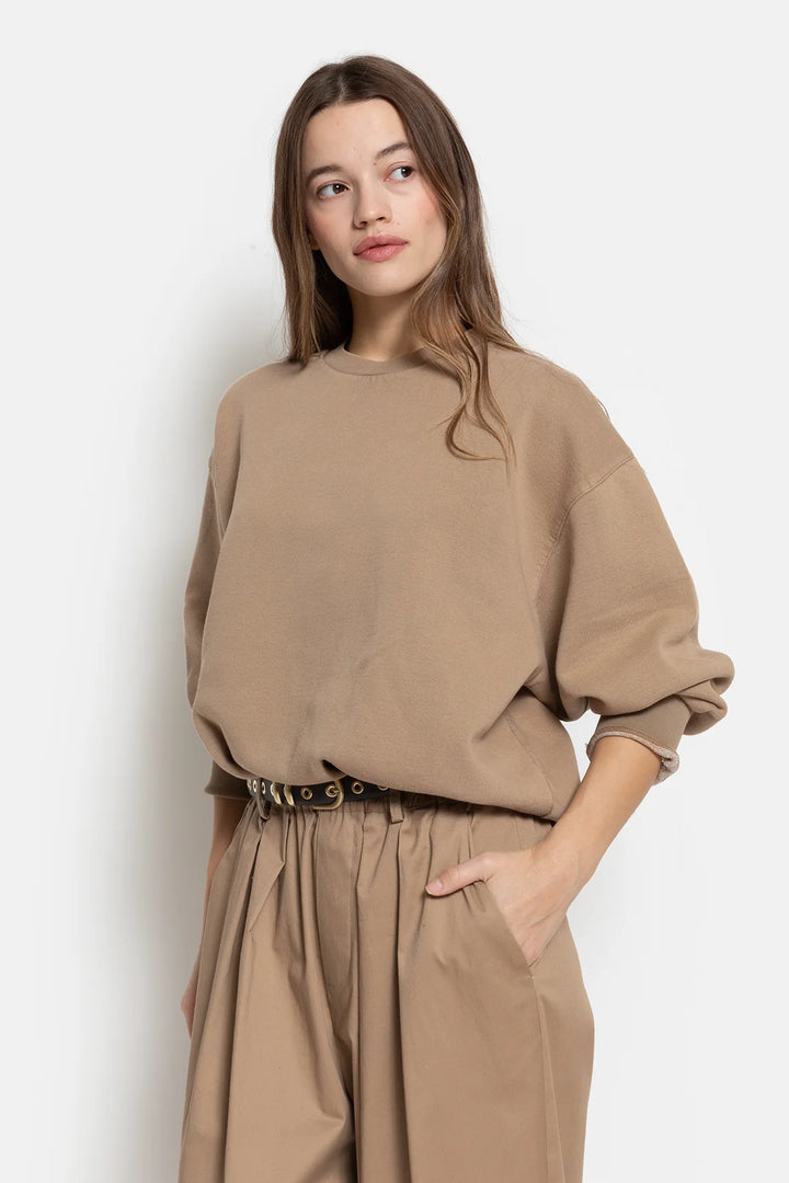 Âme Antwerp - Novela Sweatshirt - Vintage Camel