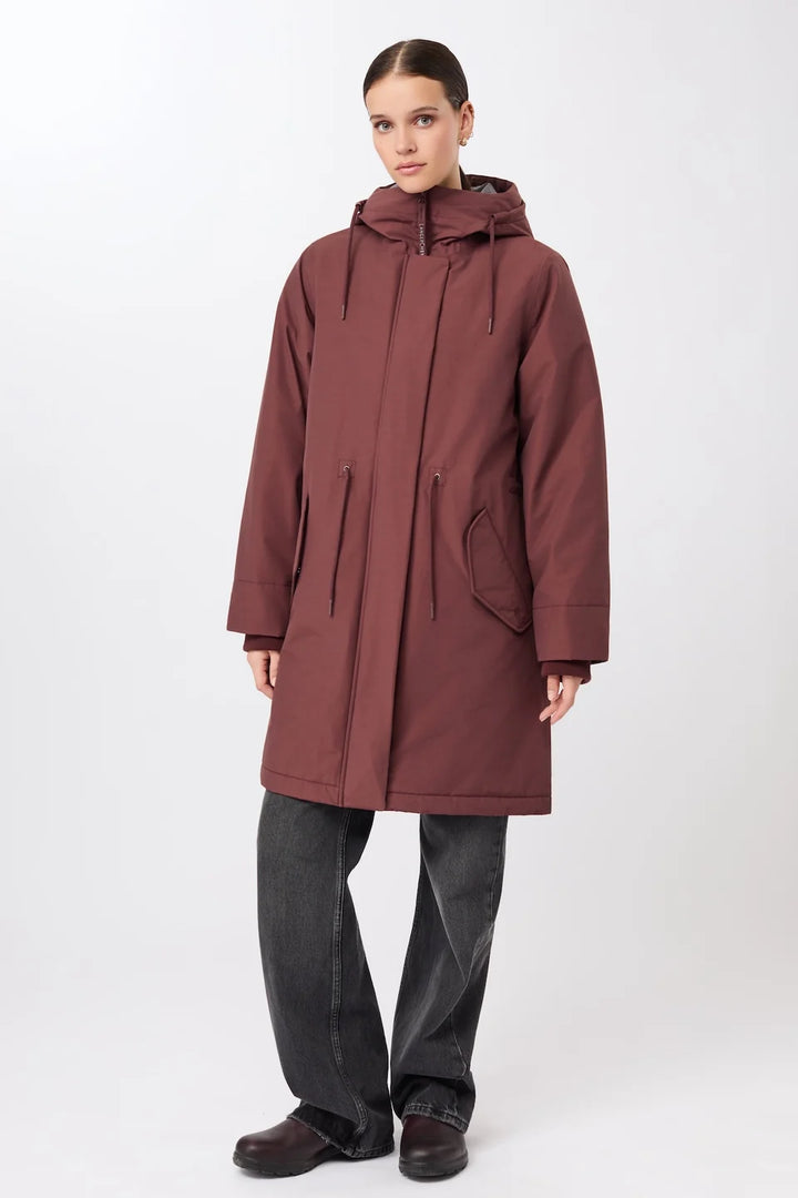 LangerChen - Multifunctionele Parka - Burgundy