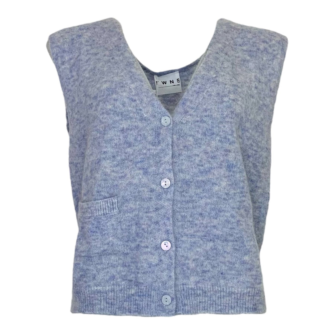 TWNS the label - Castlerock Sleeveless vest - Skyblue