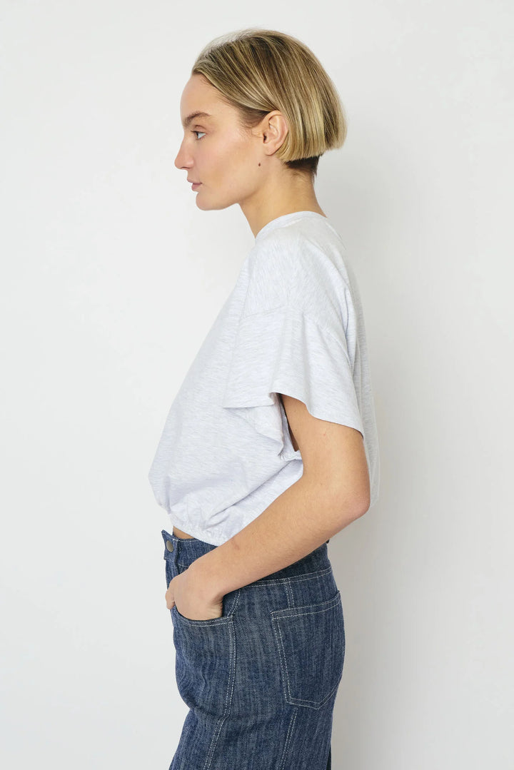 RE/BORN - Raffa Tee - White Melange