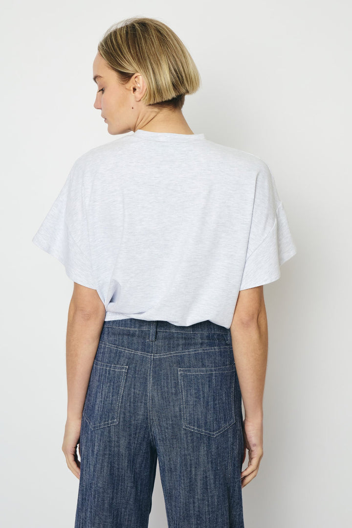 RE/BORN - Raffa Tee - White Melange