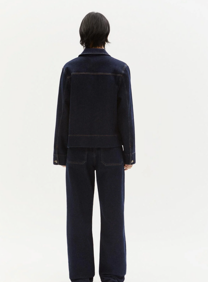 Thinking Mu - Jacket Debbie - Denim Medium Wash