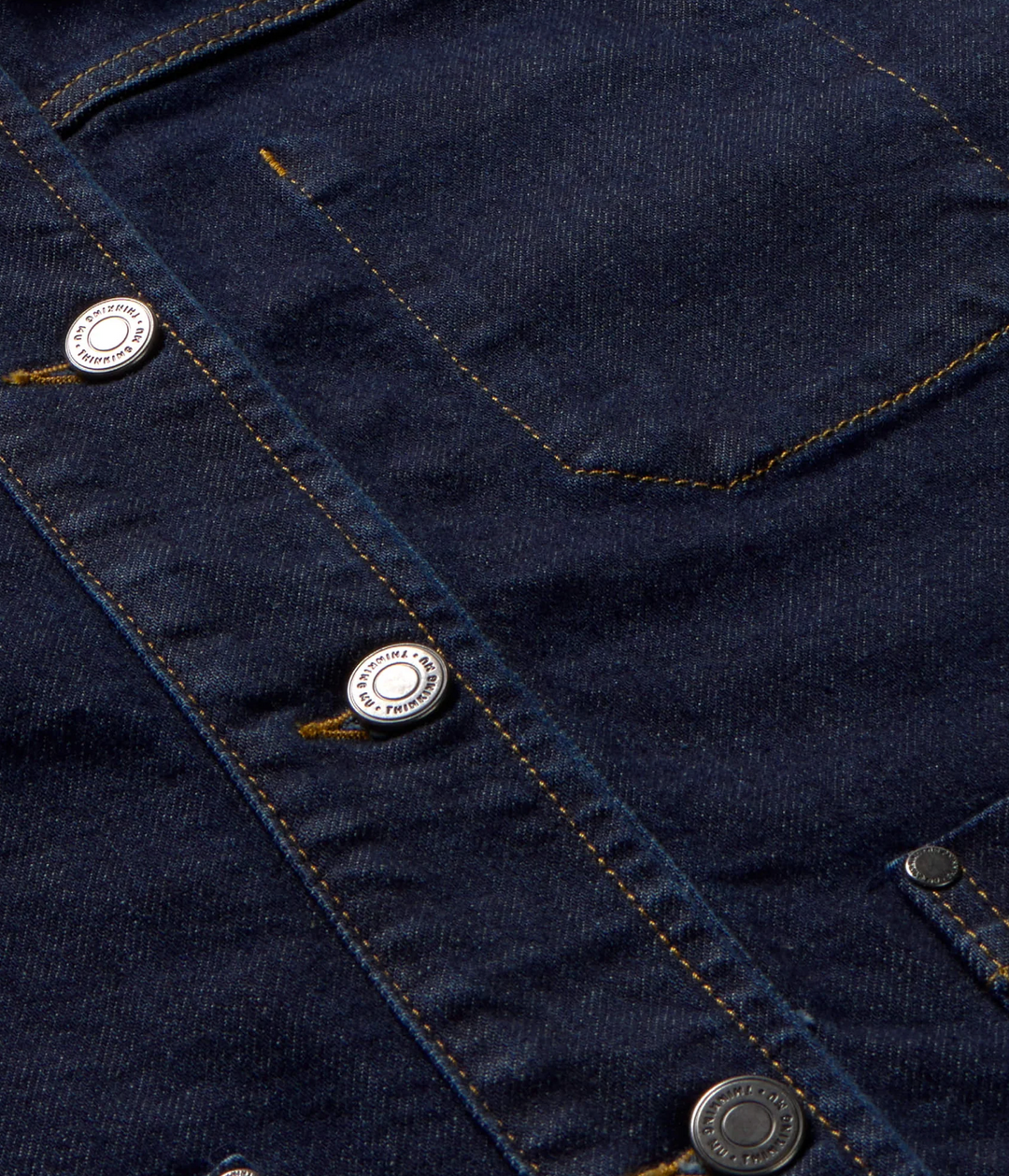 Thinking Mu - Jacket Debbie - Denim Medium Wash