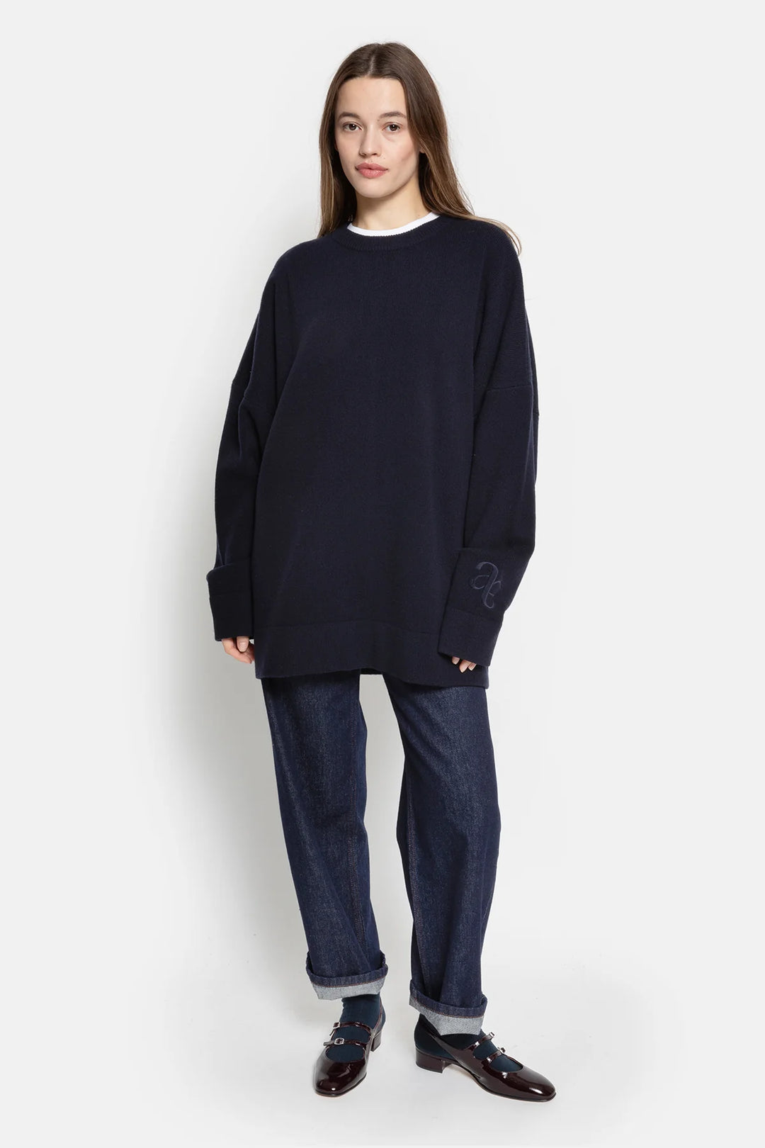Ame Antwerp - Oslo Knitted Sweater - Navy