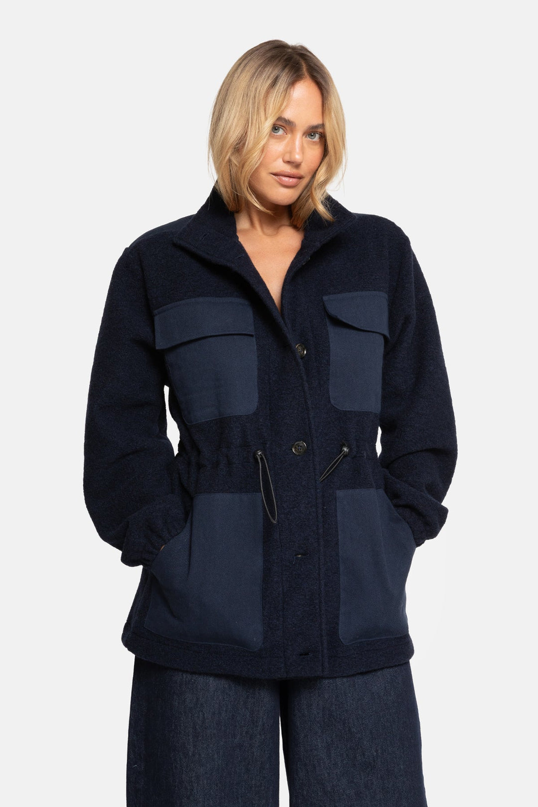 Ame Antwerp- Obrigada Jacket - Navy
