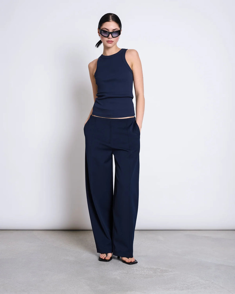 Jan 'n June - BARREL LEG PANTS JUNY NIGHTFALL