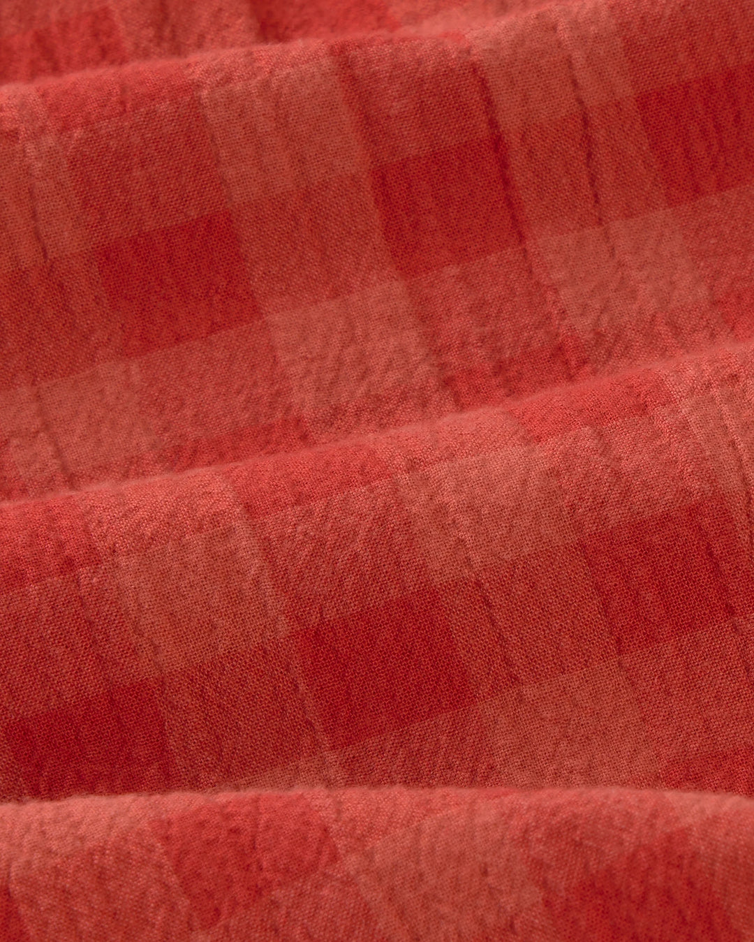 Thinking Mu - Geraldine red seersucker shorts
