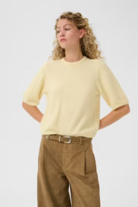 Gestuz - GZalpha Pullover - frozen dew geel