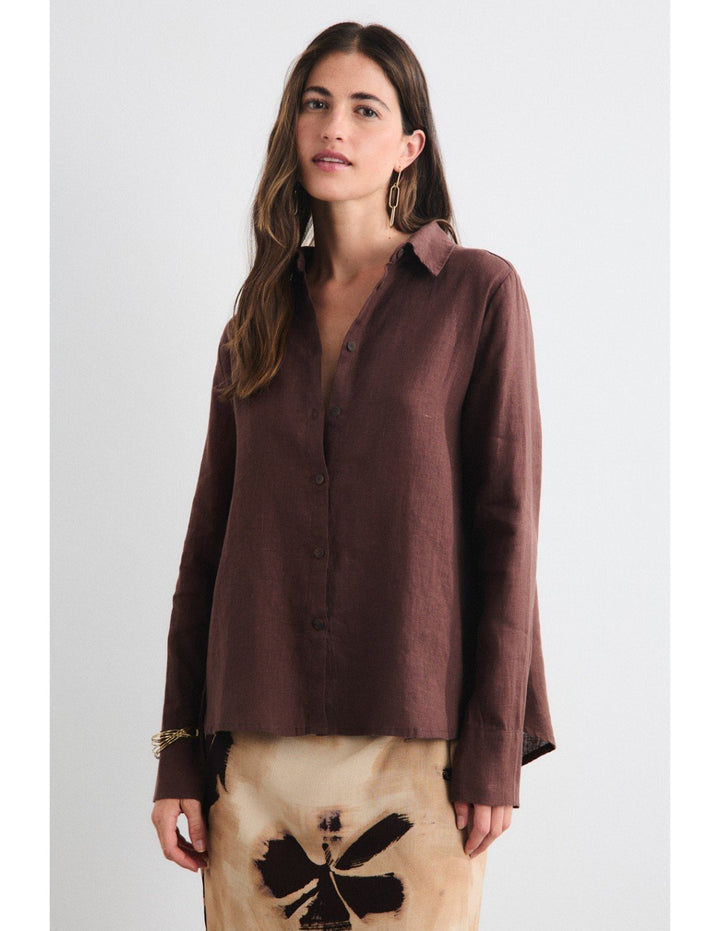 MUS &amp; BOMBON - Aurora Blouse - Dark Pin