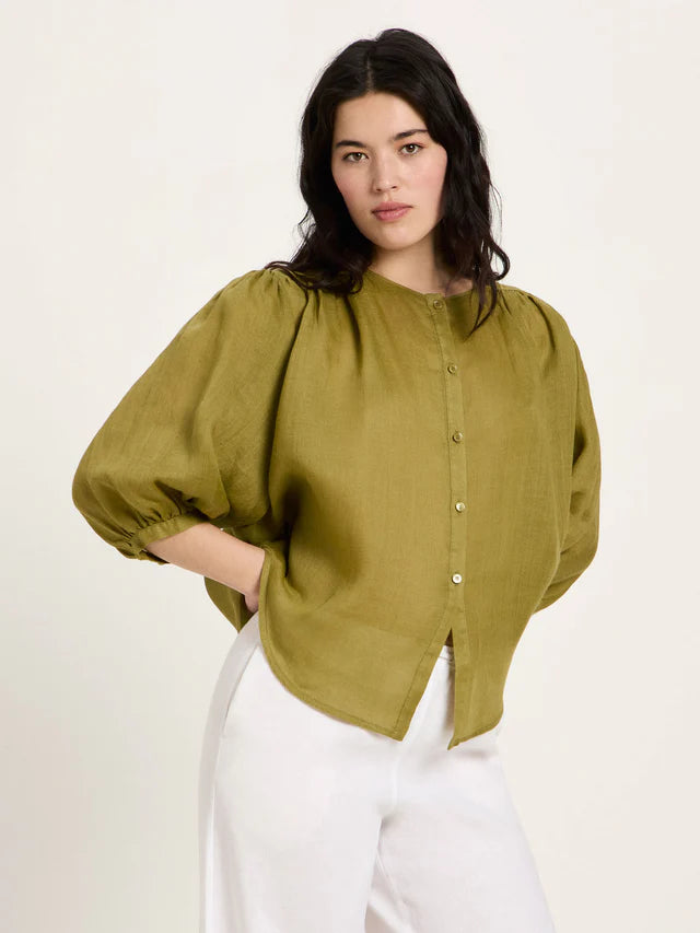 Lanius - Blouse van Ramie - Cyprus