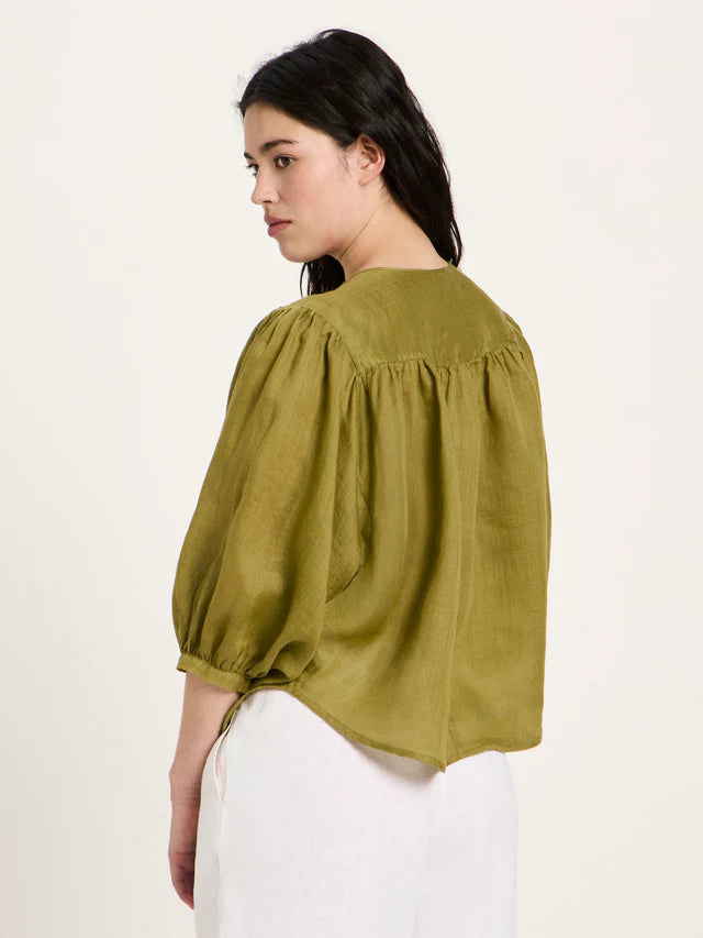 Lanius - Blouse van Ramie - Cyprus