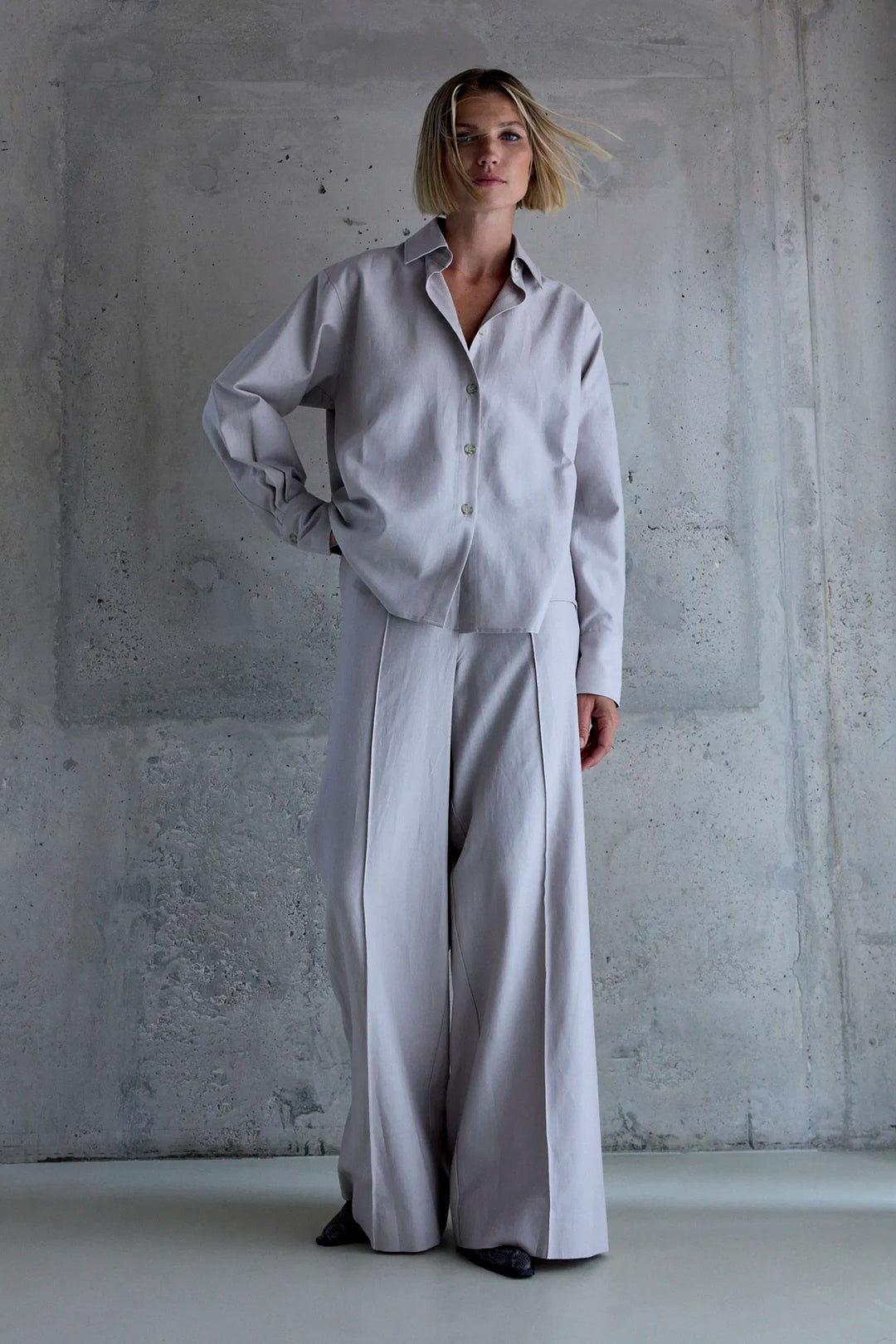 Femmes du Sud - Broek Brunelle - Light Grey