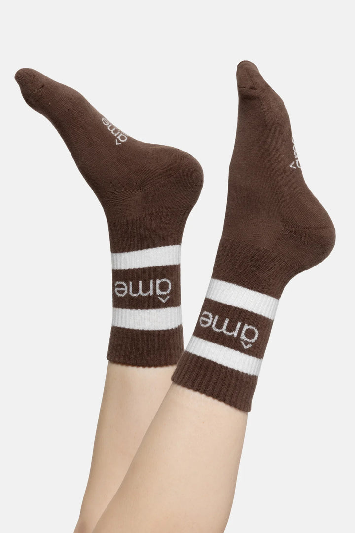 Âme Antwerp - Diego Socks - Dark Brown