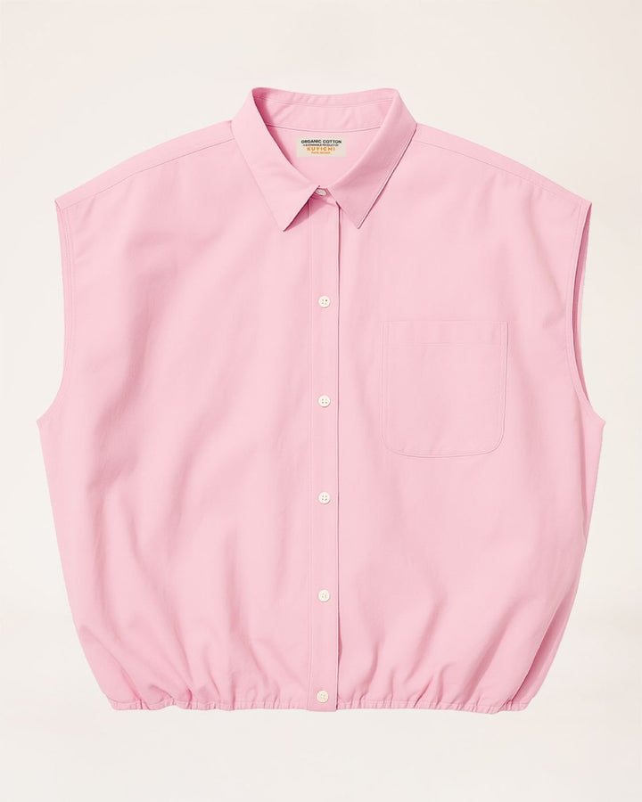 Kuyichi - Dilek Mouwloze Blouse - Light Pink