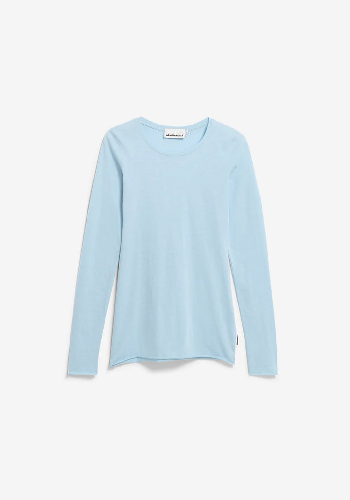 Armed Angels - T-shirt lange mouw Einiaara - Blue Glow