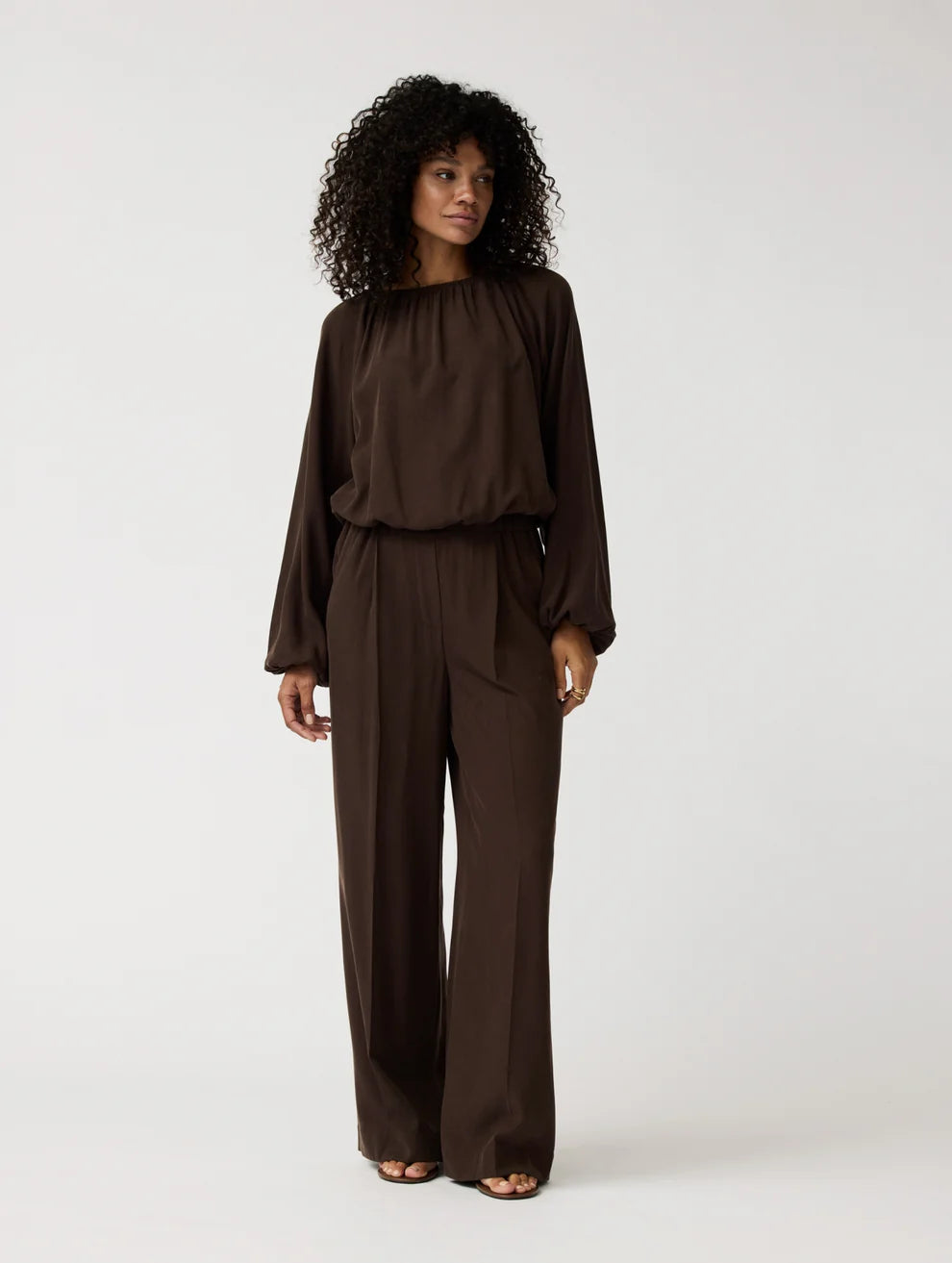 Alchemist - Broek Moonflower - Dark Brown