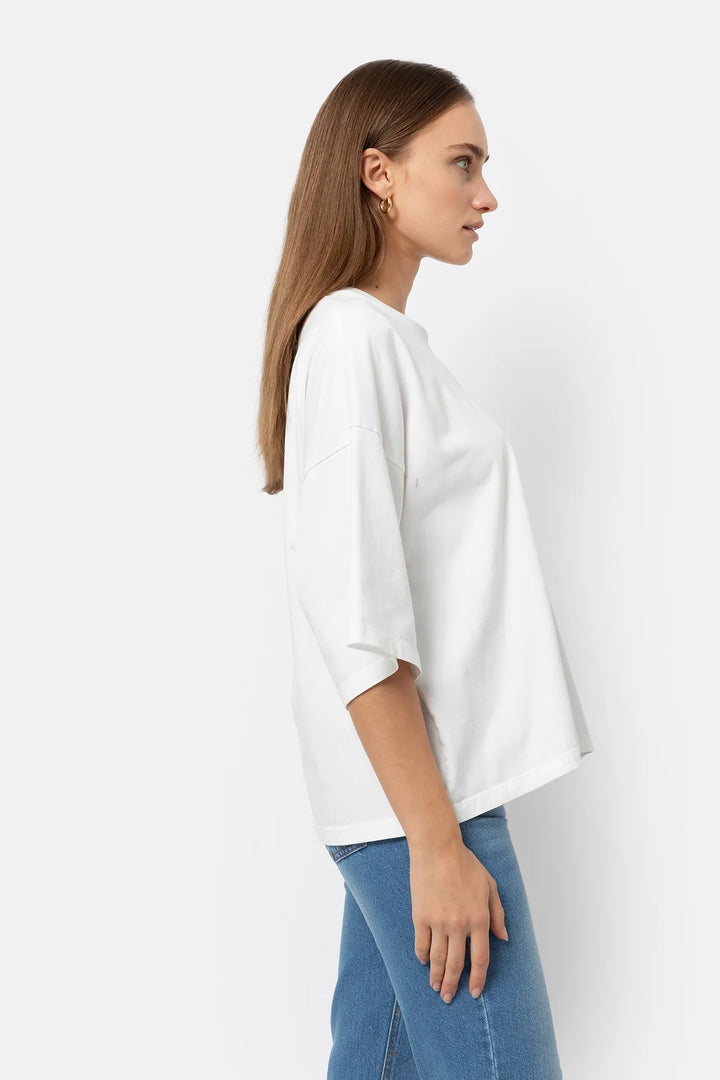 Âme Antwerp - Eloise Boxy T-Shirt - Off-White