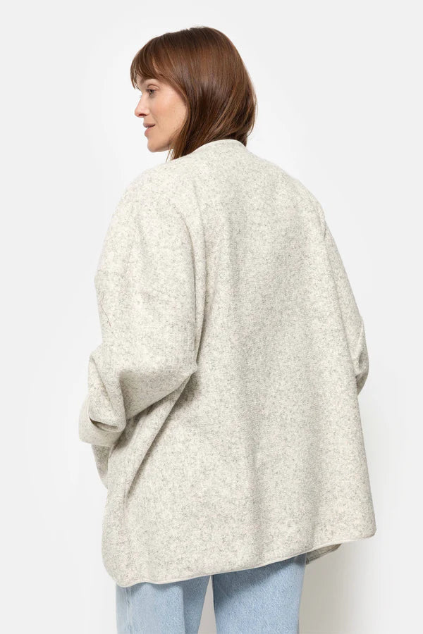 Âme Antwerp - Hannah Wooly Jacket - Light Marled Grey