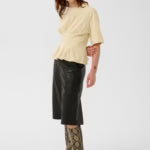 Gestuz - GZinez T-Shirt - frozen dew geel