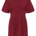 Gestuz - GZinez Jurk- cabernet