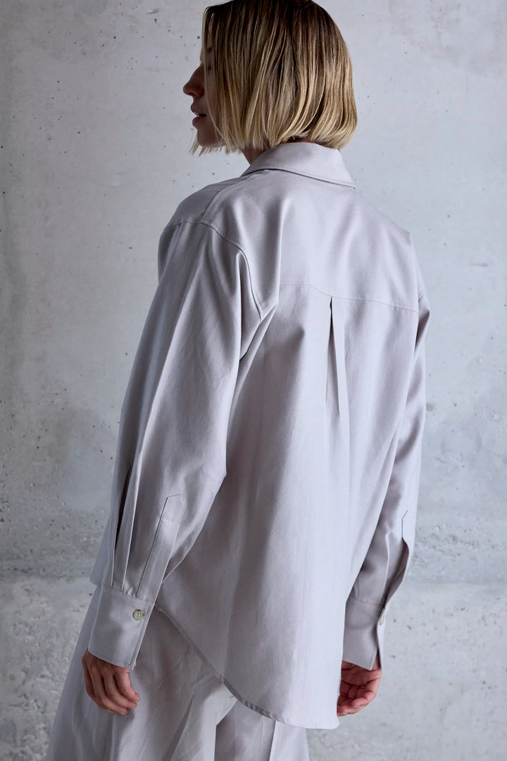 Femmes du Sud - Blouse Jeri - Light Grey