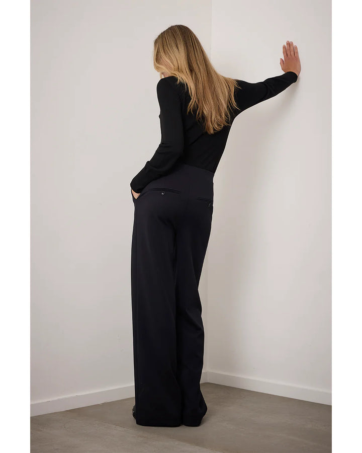 Corel Amsterdam - Lilly Wide Pants - Zwart