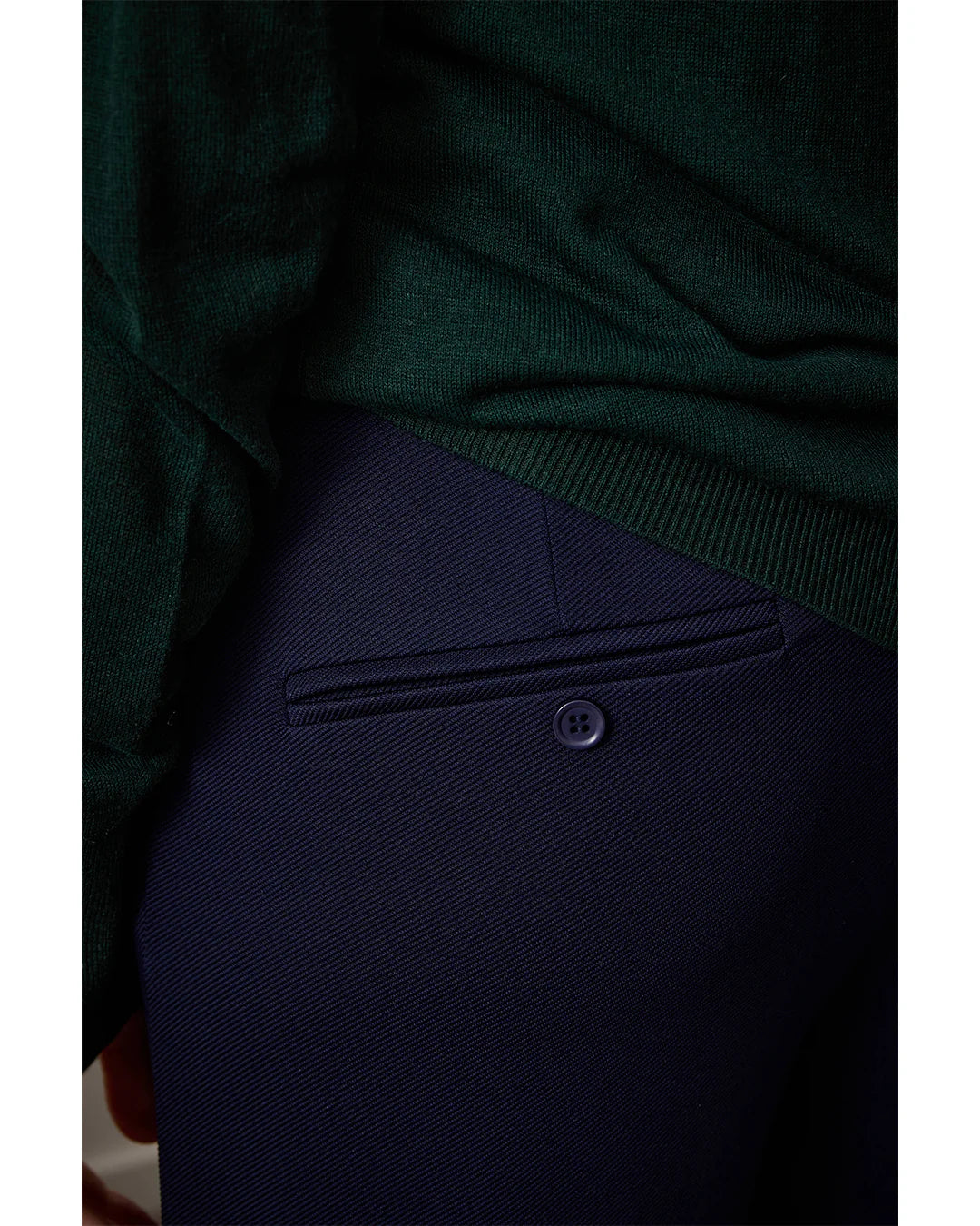 Corel Amsterdam - Lilly Wide Pants - Marineblauw