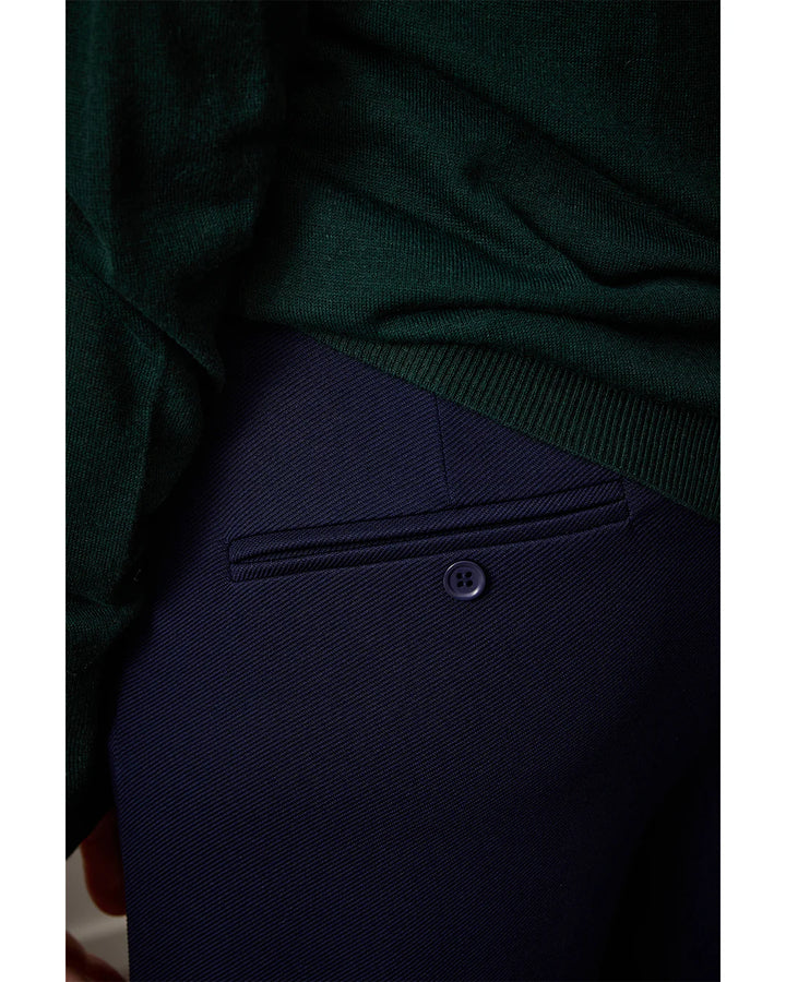 Corel Amsterdam - Lilly Wide Pants - Marineblauw