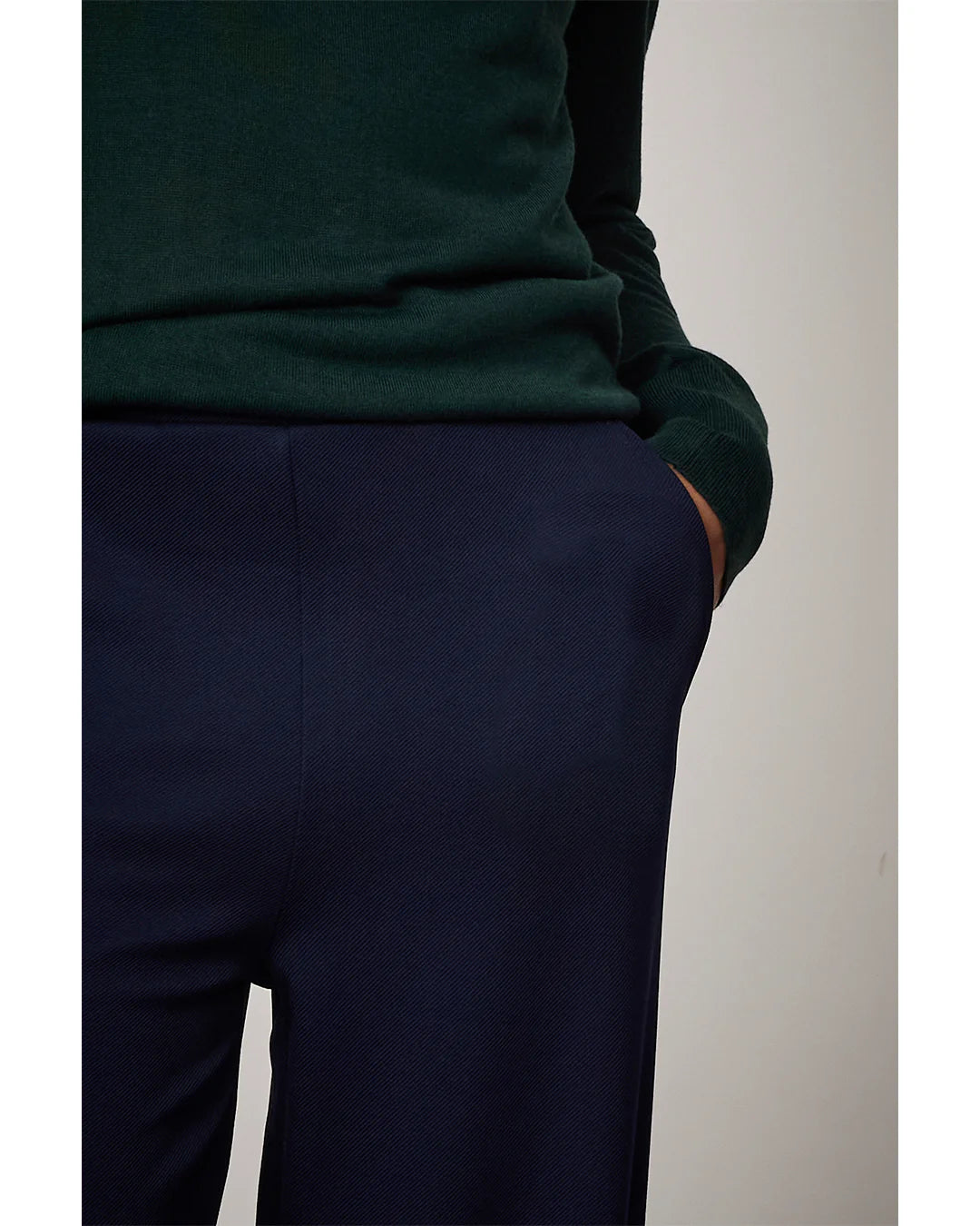 Corel Amsterdam - Lilly Wide Pants - Marineblauw