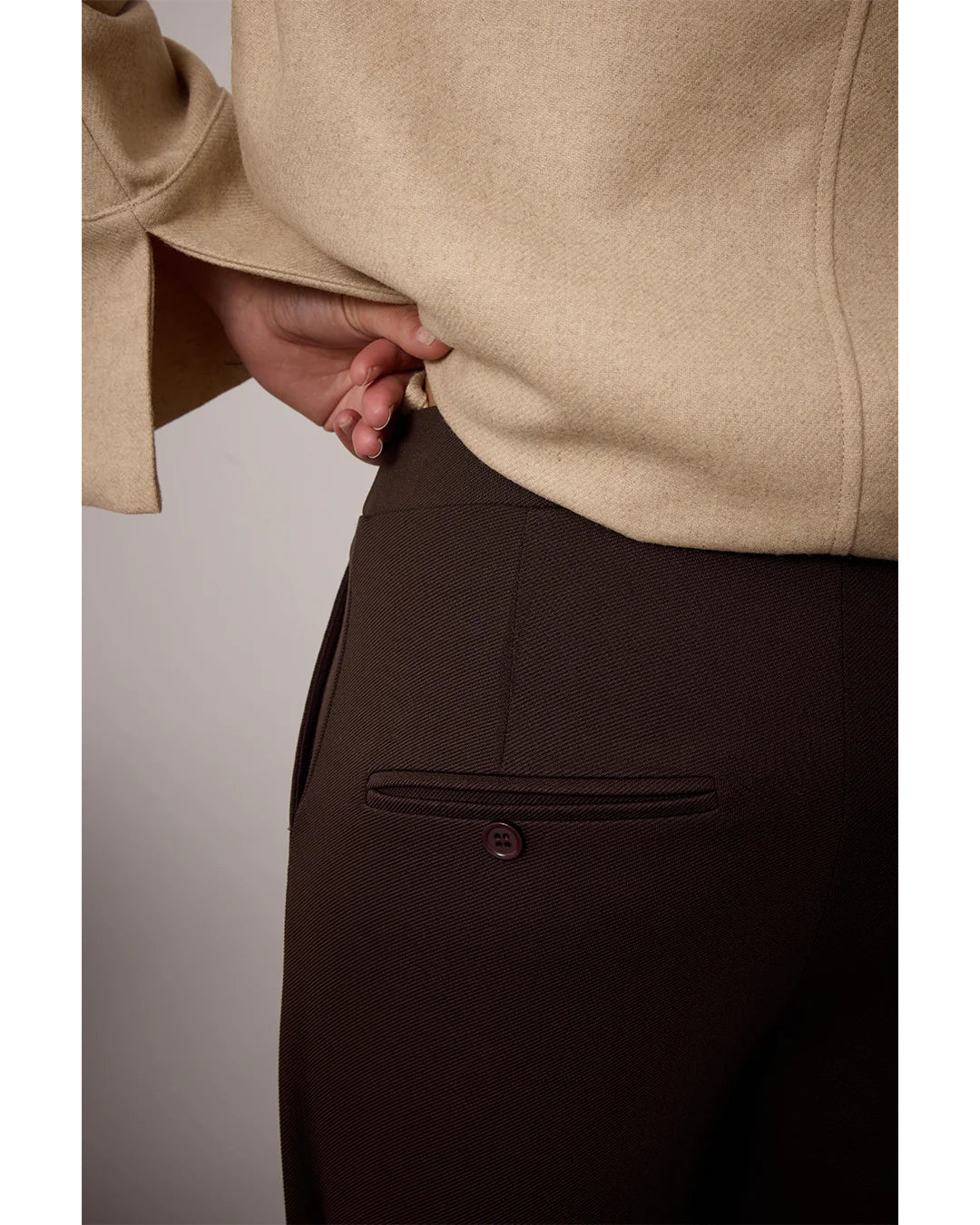 Corel Amsterdam - Lilly Wide Pants - Bruin