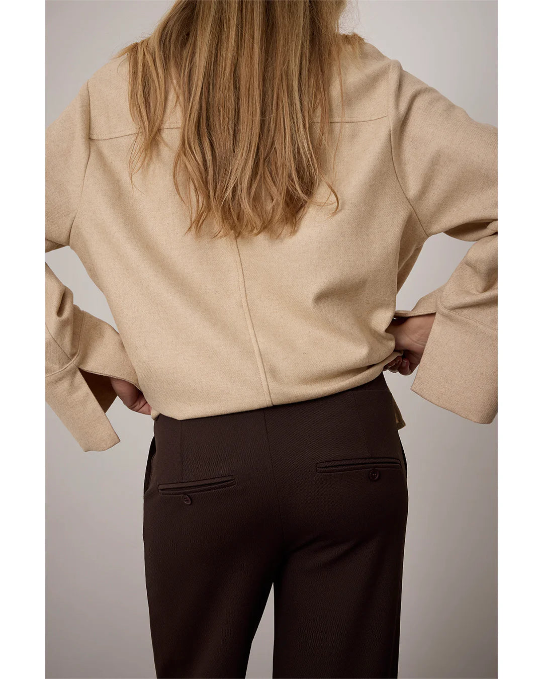 Corel Amsterdam - Lilly Wide Pants - Bruin