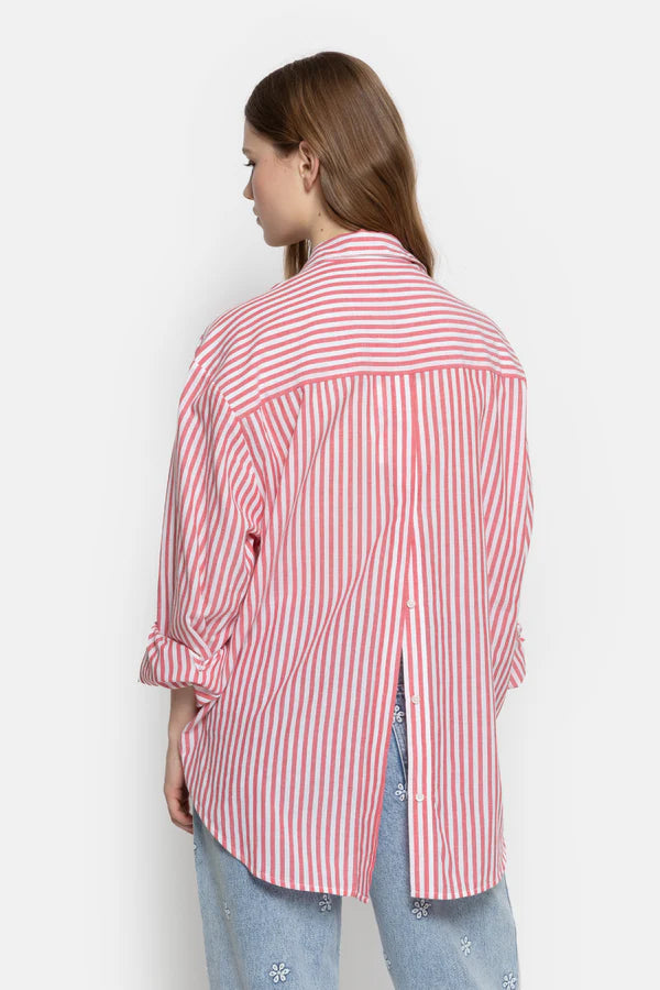 Âme Antwerp - Madeline Blouse - Red/White