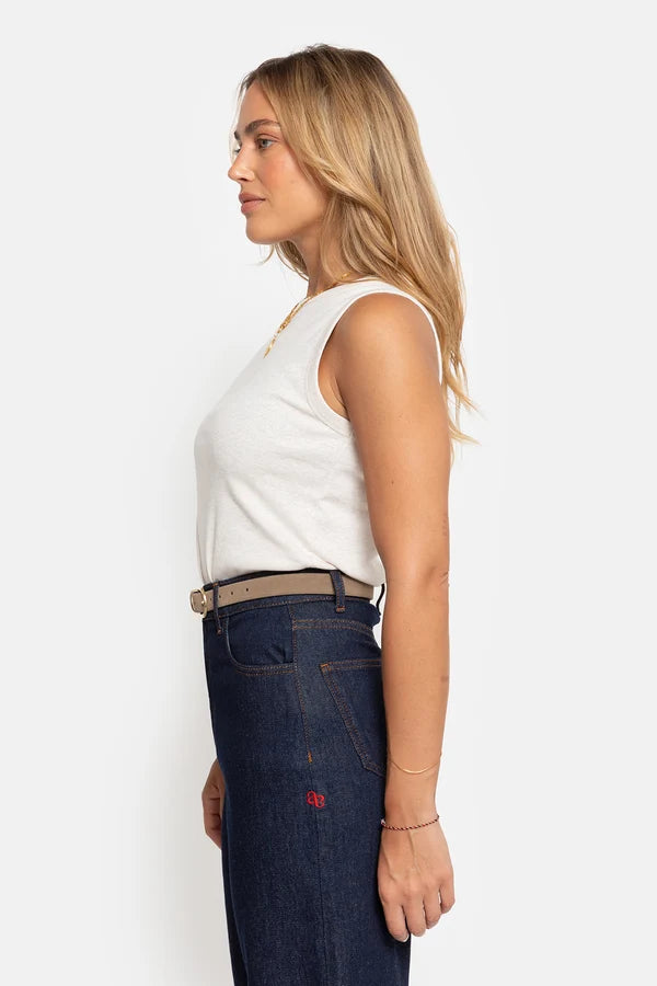 Âme Antwerp - Mommy Top - Beige gemeleerd