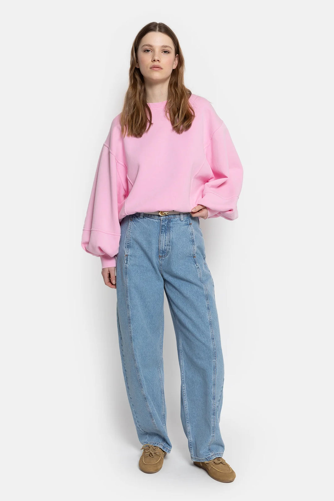 Âme Antwerp - Nils Balloon Denim Jeans - Light Blue