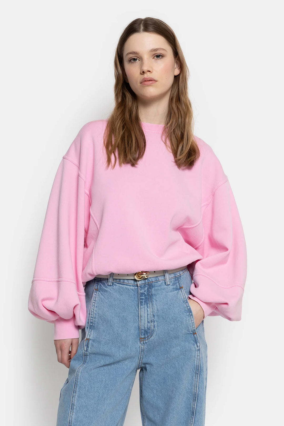Âme Antwerp - Nils Balloon Denim Jeans - Light Blue