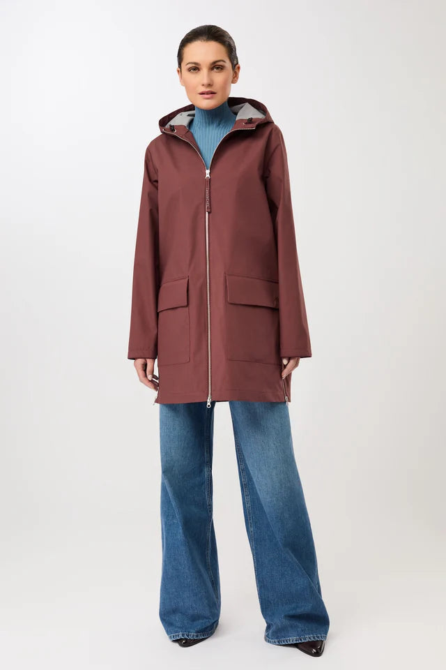 LangerChen - Rain Parka Ottawa - Rubywood