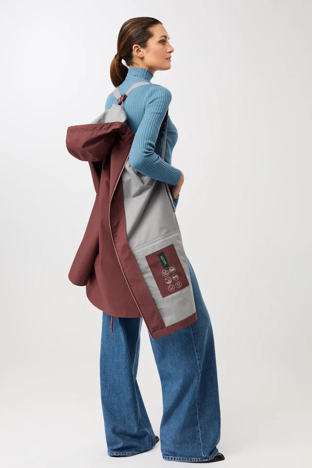 LangerChen - Rain Parka Ottawa - Rubywood