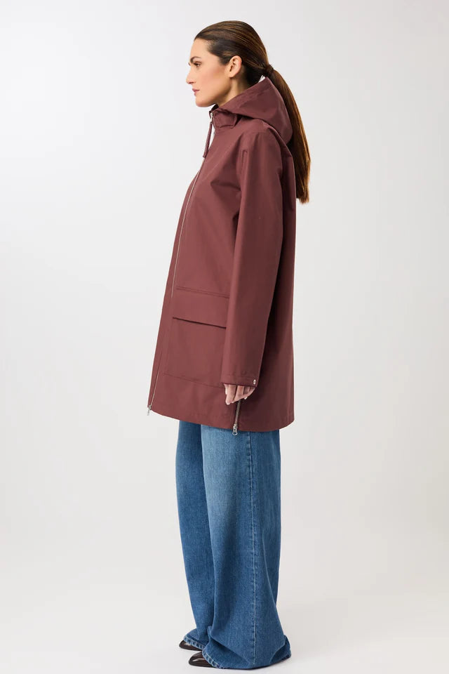 LangerChen - Rain Parka Ottawa - Rubywood