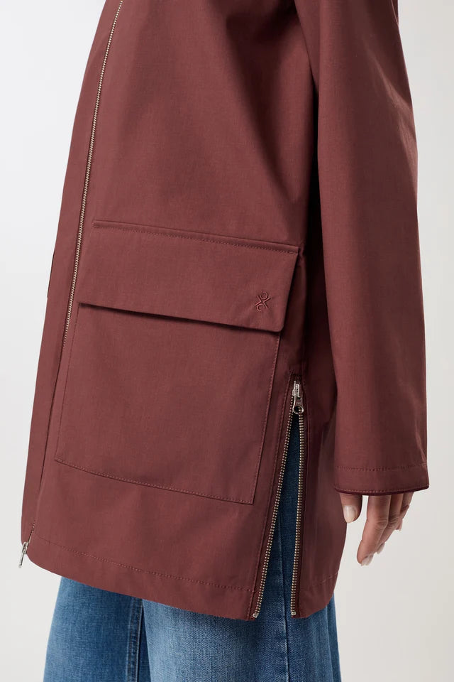 LangerChen - Rain Parka Ottawa - Rubywood