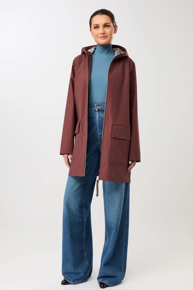 LangerChen - Rain Parka Ottawa - Rubywood