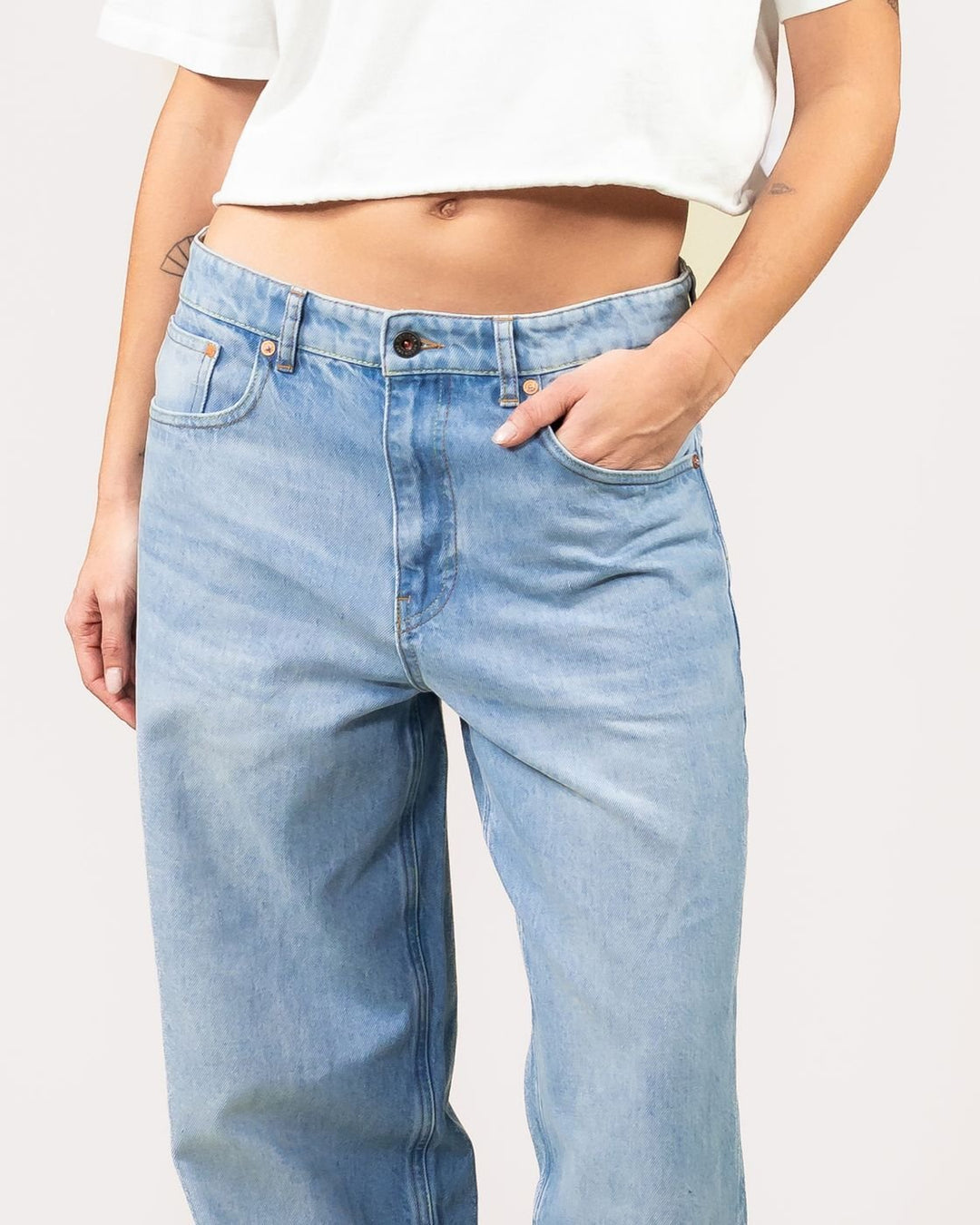 Kuyichi - Ruby Relaxed - Light Blue