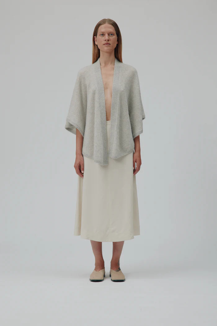Six Ámes - Cardigan Sanne - Grey Melange