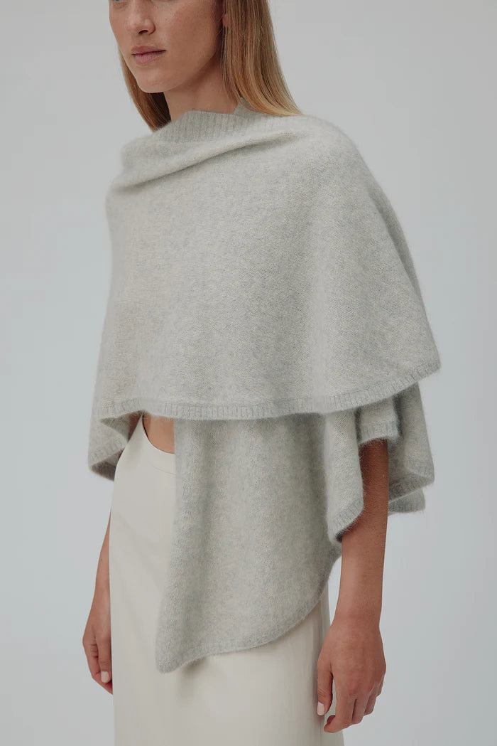 Six Ámes - Cardigan Sanne - Grey Melange