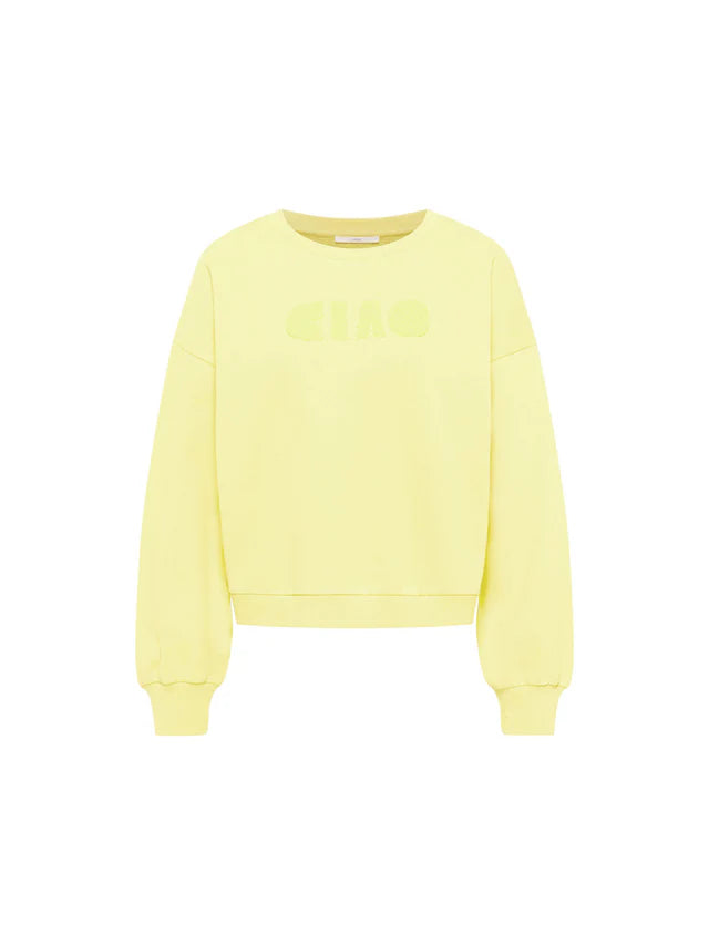 Lanius - Statement Sweatshirt - Pastel Sun