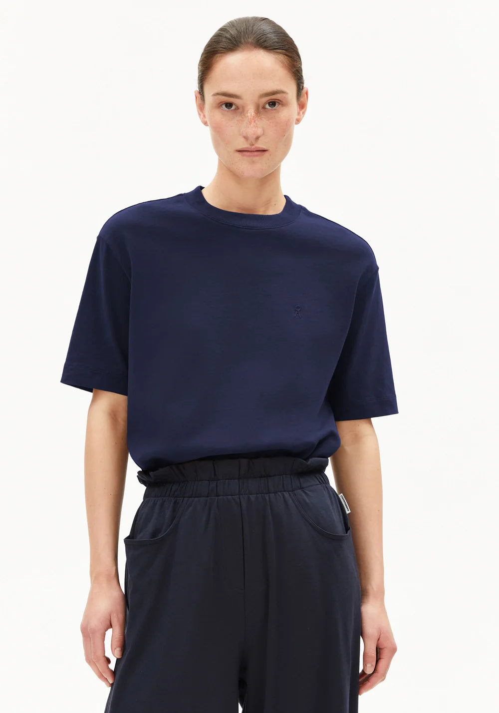 Armed Angels - T-shirt Tarjaa - Tinted Navy