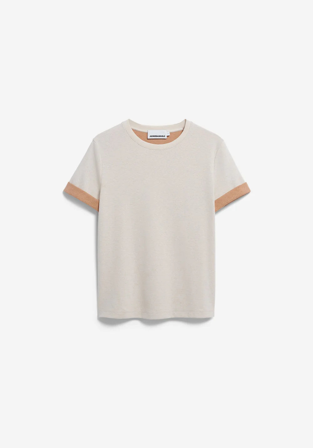 Armed Angels - T-shirt Un-Wasted - Undyed/Cinnamon